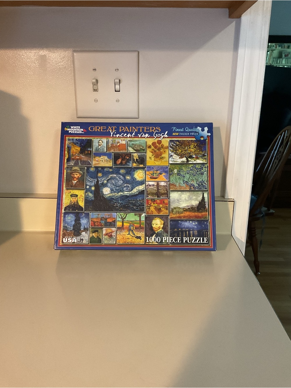 Vincent van Gogh 1000-Piece Puzzle White Mountain